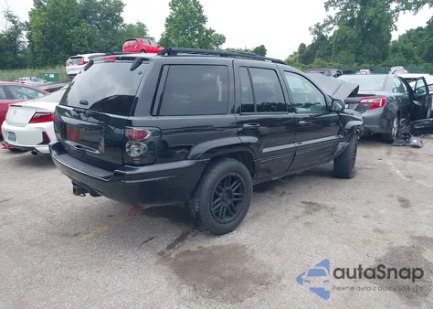 2004 Jeep Grand Cherokee Limited from USA, damaged, VIN 1J4GW58N24C251434